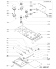 Схема №1 AKM 250 WH с изображением Затычка для духового шкафа Whirlpool 481060119551