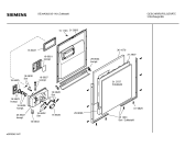 Схема №5 SE54562CH с изображением Передняя панель для посудомойки Siemens 00362289