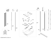Схема №4 RC472700 с изображением Стеклопанель для холодильной камеры Bosch 00671887