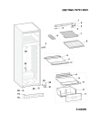 Схема №4 NTAA13VFNX (F053891) с изображением Дверка для холодильника Indesit C00269347