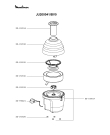 Схема №1 JU200041/BV0 с изображением Моторчик для соковыжималки Moulinex SS-192017