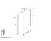 Схема №8 T42BR820NS с изображением Крышка для посудомоечной машины Bosch 11007417