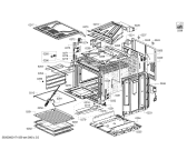 Схема №1 HGN10E060 с изображением Панель управления для духового шкафа Bosch 00747161