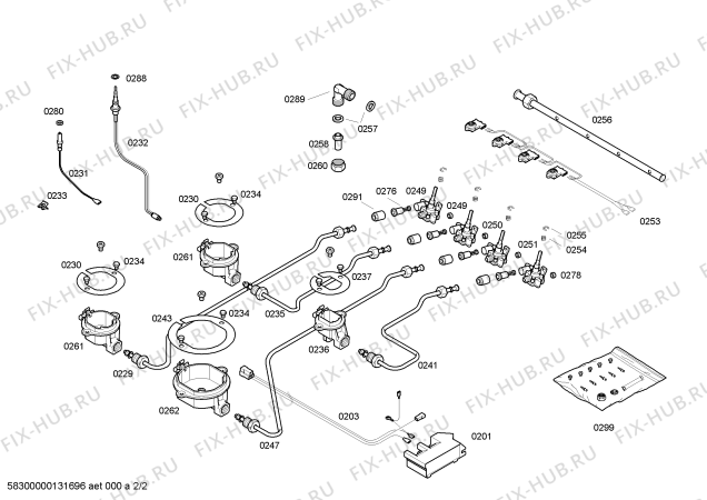 Схема №2 PCD612DEU Bosch с изображением Варочная панель для электропечи Bosch 00680814