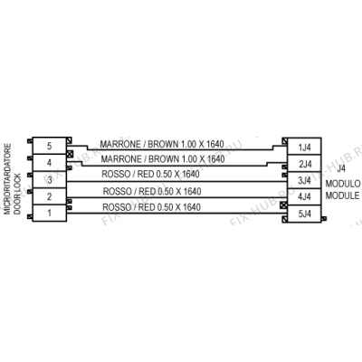 Электролиния для стиральной машины Indesit C00093714 в гипермаркете Fix-Hub