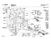 Схема №2 SN23303 с изображением Крышка для посудомойки Bosch 00086221