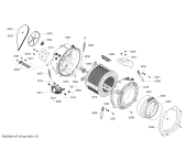 Схема №2 WKD28540FF с изображением Ручка выбора программ для стиральной машины Bosch 00620058