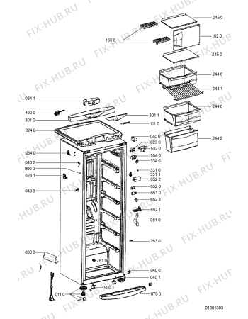 Схема №2 CBF 321 с изображением Нагревательный элемент для холодильника Whirlpool 481221848022