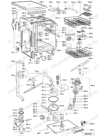 Схема №2 GSFH SYMPHONY 05 с изображением Панель для посудомойки Whirlpool 481245372948