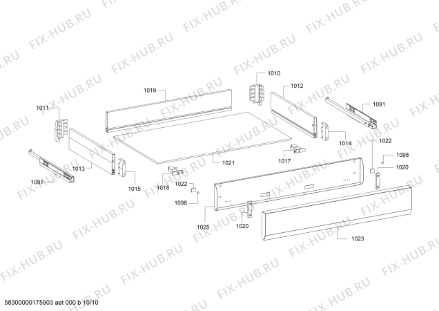 Схема №8 SOH27I2Y0N с изображением Труба для плиты (духовки) Bosch 00705914