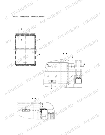 Взрыв-схема холодильника Carrier PREMOR1585G - Схема узла Section 3