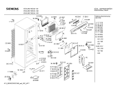 Схема №3 KS40U601NE с изображением Дверь для холодильника Siemens 00241277