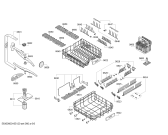 Схема №4 DI260130 с изображением Передняя панель для посудомоечной машины Bosch 00740864