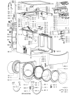 Схема №1 086 WT/GY с изображением Клавиша для стиральной машины Whirlpool 481241029077