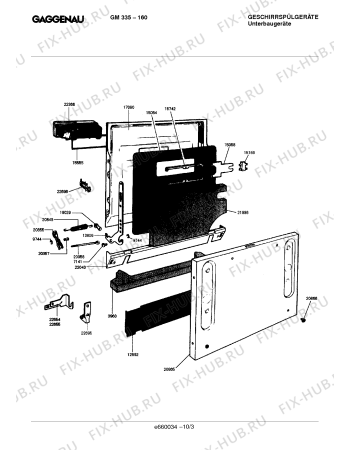 Схема №7 GM335760 с изображением Крюк для посудомоечной машины Bosch 00158649