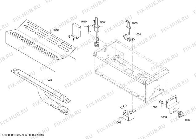 Схема №9 PRL486EDG Thermador с изображением Труба для плиты (духовки) Bosch 00672882
