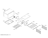 Схема №4 PRD364ELHU с изображением Переключатель для электропечи Bosch 00609099