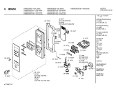 Схема №3 HME8520FB с изображением Панель управления для микроволновой печи Bosch 00287034
