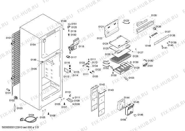 Схема №2 BD4362ANFM с изображением Логотип для холодильной камеры Bosch 00605902