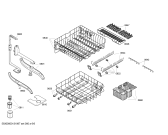 Схема №4 SGVATH3 с изображением Набор кнопок для посудомоечной машины Bosch 00609334