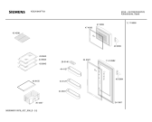 Схема №3 KS33V640FF с изображением Дверь для холодильной камеры Siemens 00241867