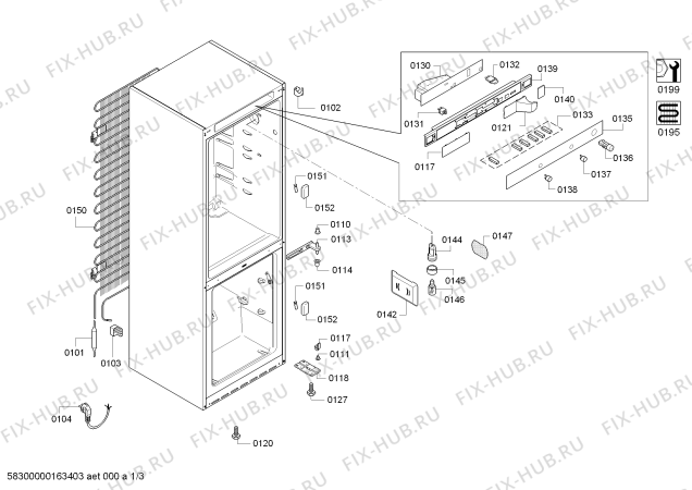 Схема №3 KGS36Y25 с изображением Компрессор для холодильника Bosch 00144757