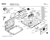 Схема №6 HBN630260F с изображением Набор кнопок для плиты (духовки) Bosch 00423598