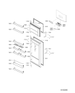 Схема №2 WBM 650/IX с изображением Шарнир для холодильника Whirlpool 480132101059