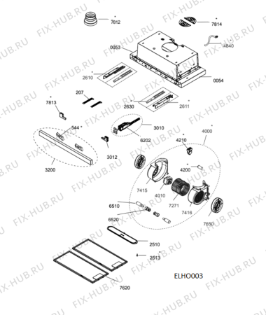 Схема №1 208342246609 PRF0093 с изображением Крышечка для вентиляции Whirlpool 482000018196