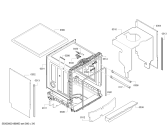 Схема №5 SMS58L22EU SpeedStar; SilencePlus с изображением Силовой модуль запрограммированный для посудомойки Bosch 12015658