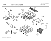 Схема №4 SF5VWA1, GS474 с изображением Вкладыш в панель для посудомойки Bosch 00369522