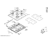 Схема №2 PBP615B80L ENC.PBP615B80L BO 4G BS 60R с изображением Варочная панель для духового шкафа Bosch 00687596
