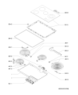 Схема №1 AKL 793/NE/01 с изображением Втулка для плиты (духовки) Whirlpool 481244039498