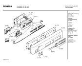 Схема №5 SL29290EU с изображением Передняя панель для посудомоечной машины Siemens 00299003