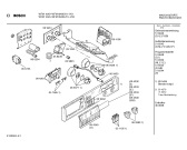 Схема №4 WFM1040II WFM1040 с изображением Панель для стиралки Bosch 00285434