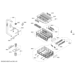 Схема №6 3VT530XA с изображением Набор кнопок для посудомойки Bosch 00627012