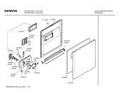 Схема №4 SE24237GB с изображением Панель управления для посудомоечной машины Siemens 00360564