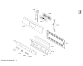 Схема №4 HGS5L53UC с изображением Панель для духового шкафа Bosch 00688076