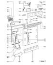 Схема №2 GSIK 6528 IN с изображением Обшивка для посудомоечной машины Whirlpool 481245373076