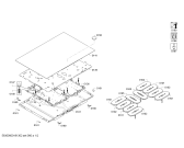 Схема №1 T68PS61X0 с изображением Стеклокерамика для плиты (духовки) Bosch 00714684