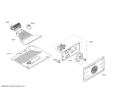 Схема №5 U17M52S3GB с изображением Панель управления для духового шкафа Bosch 00745019