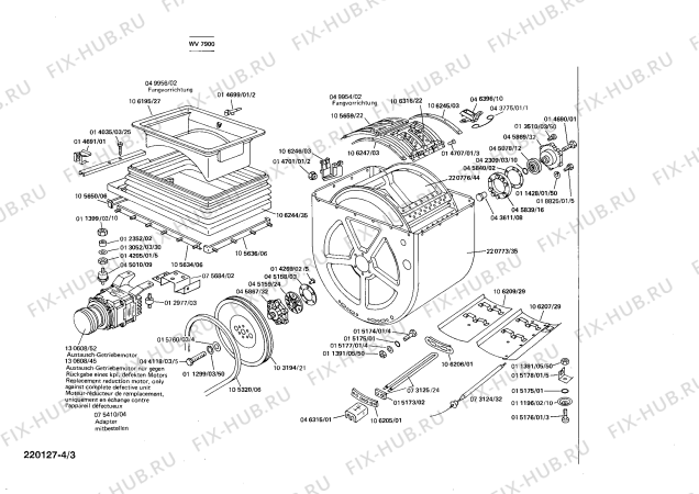 Схема №4 WV7910 SIWAMAT TT с изображением Шланг для стиральной машины Siemens 00106198