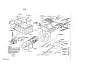 Схема №4 CV8700 с изображением Барабан для стиралки Siemens 00220776