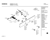 Схема №3 HB300250 с изображением Панель управления для духового шкафа Siemens 00437339