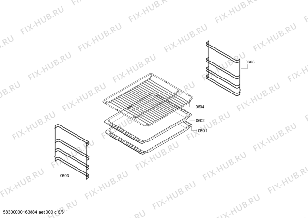 Схема №4 FRMA652 с изображением Панель управления для плиты (духовки) Bosch 00740486