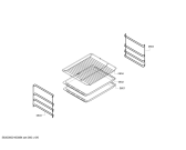 Схема №4 FRMA652 с изображением Панель управления для плиты (духовки) Bosch 00740486