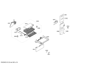 Схема №3 4KF78B12 с изображением Выдвижной ящик для холодильника Bosch 00665080