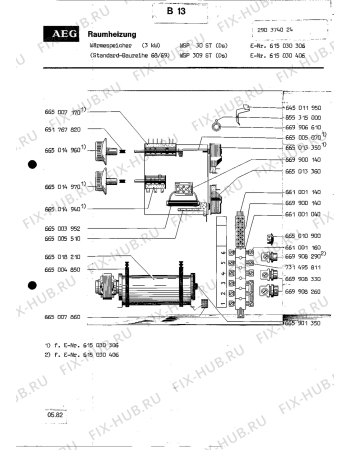 Взрыв-схема посудомоечной машины Aeg WSP30ST DS - Схема узла Section1