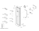 Схема №5 KA3923I20G с изображением Поднос для холодильной камеры Bosch 11010605