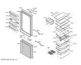 Схема №3 KGU40670EU с изображением Ручка двери для холодильника Bosch 00497619